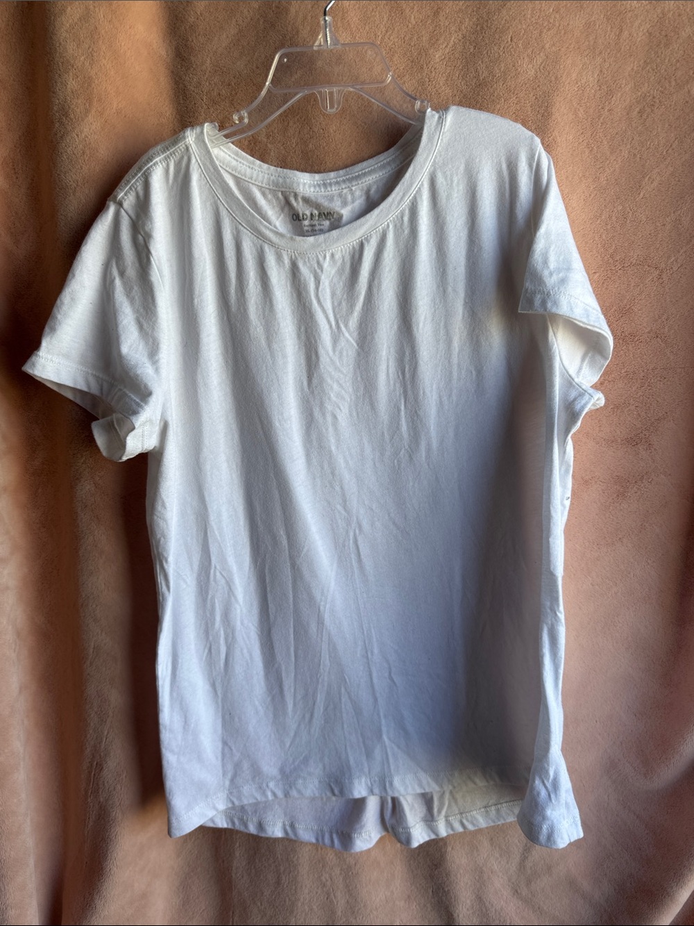 Girls  XL 14/16 Old Navy Plain White Tee